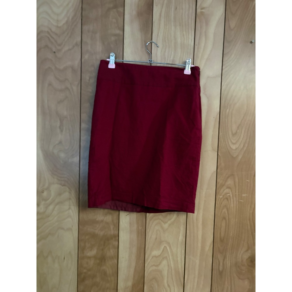 The Limited Collection Burgundy Red Pencil Skirt Size 2 Professional Office Wear